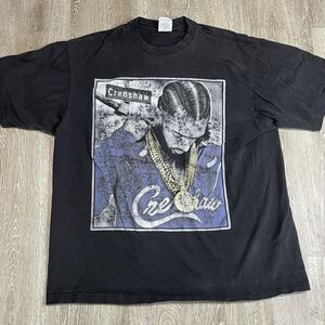 NIPSEY HUSSLE Crenshaw T-shirt Urban Hip Hop Rap Men's 2XL Shaka Wear